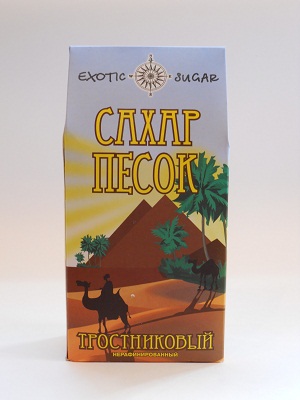 Сахар-песок тростниковый нерафинированный 0,4кг