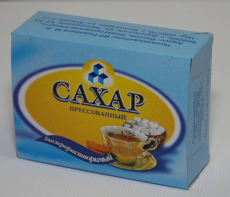 САХАР БЫСТРОРАСТВОРИМЫЙ  "КУПЕЧЕСКИЙ" 0,4кг