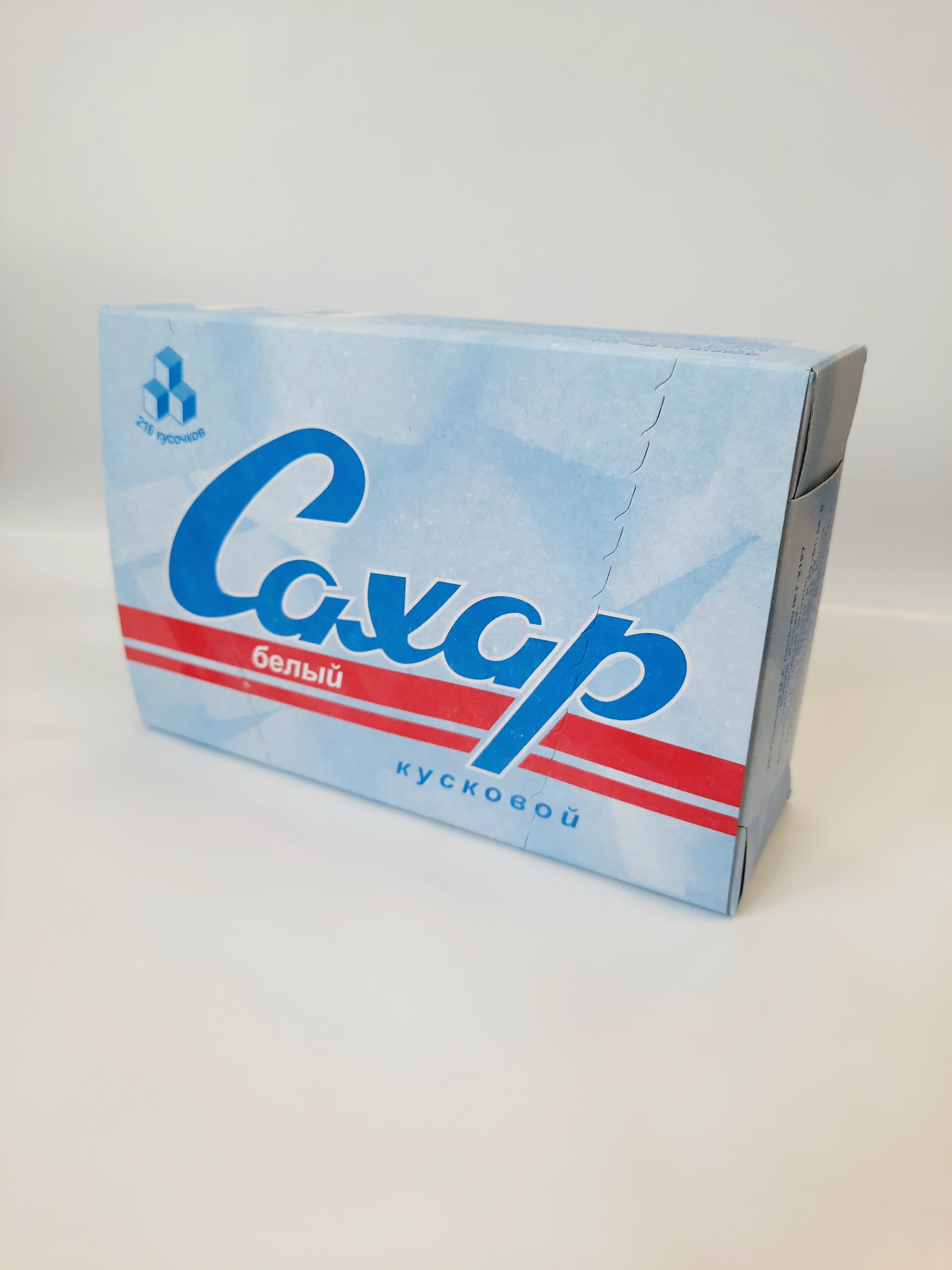 САХАР БЕЛЫЙ КУСКОВОЙ ГОСТ 33222-2015 "КУПЕЧЕСКИЙ" 1кг