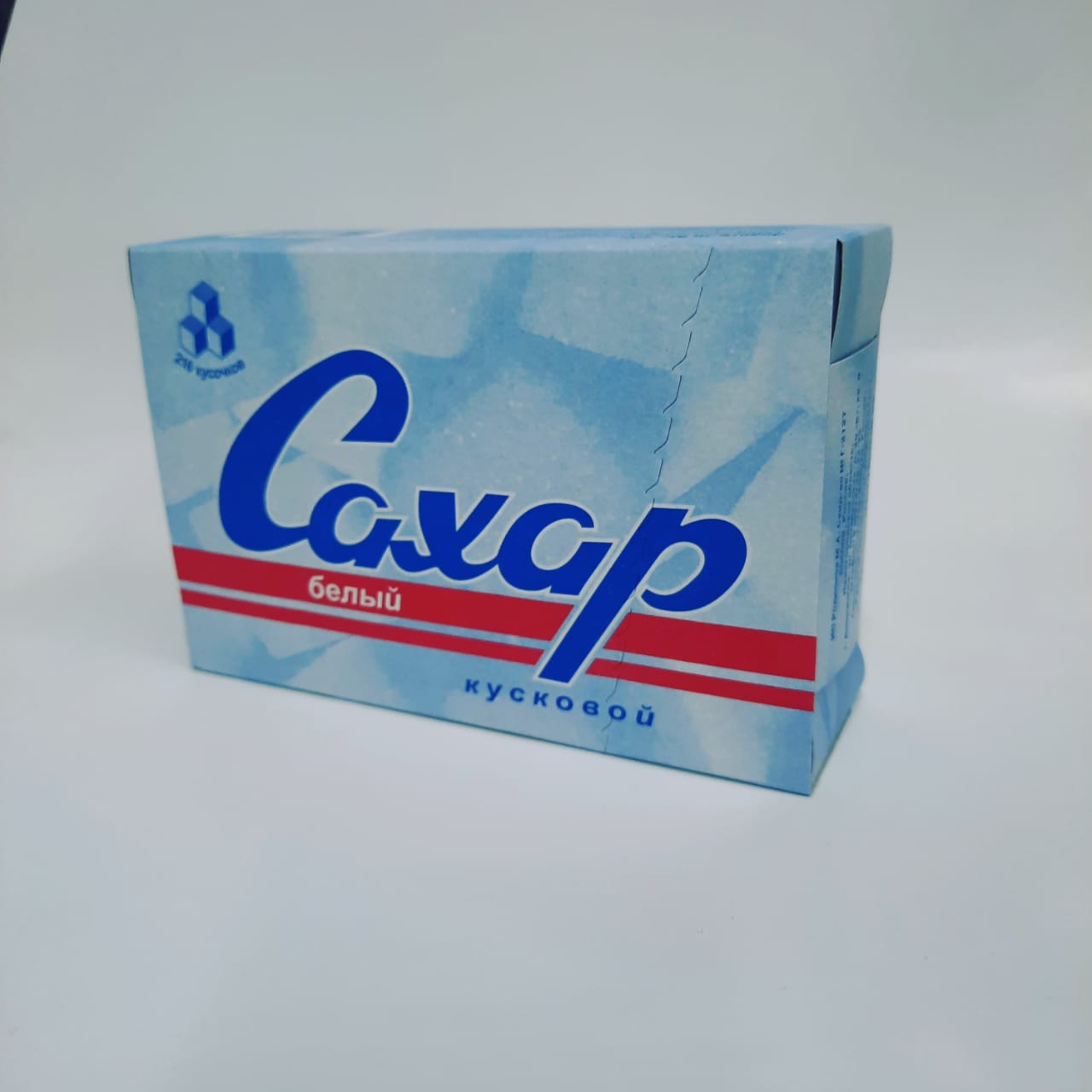 САХАР БЕЛЫЙ КУСКОВОЙ ГОСТ 33222-2015 "КУПЕЧЕСКИЙ" 0,9кг - Интернет.